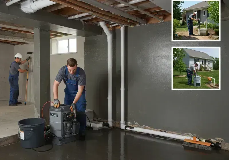 Basement Waterproofing and Flood Prevention process in Anderson, TX